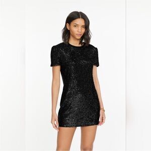 Generation Love Black Sequin Mini Dress